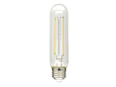 MaxLite 4 Watt LED Filament Lamp T10 Tubular Glass JA8 Series 300 Lumens 2700K Warm White  
