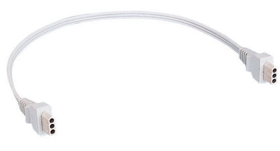 Juno JC3 Pro-Series Under Cabinet Jumper Cord White 8 Inch 