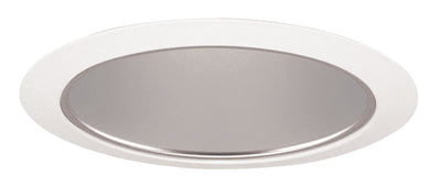 Juno 27HZ-WH 6 Inch Tapered Haze Cone White Trim White  