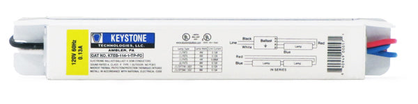 Keystone Technologies KTEB-114-1-TP-FC 120 Volt T5 Electronic Ballast   