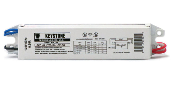 Keystone Technologies KTEB-120-1-TP-EMI 120 Volt T12 Electronic Ballast   