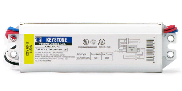Keystone Technologies KTEB-226-1-TP 120 Volt Compact Fluorescent Ballast   