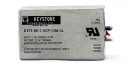Keystone Technologies KTET-60-1-SCP-DIM-AL 60 Watt Low Voltage Transformer   