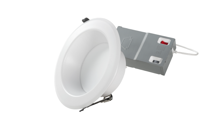 Keystone Technologies 8 Inch 23 Watt Recessed LED Remote Driver Downlight 2700/3000/3500/4000/5000K Selectable  