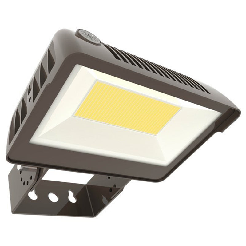 Keystone Technologies 100 Watt Color Selectable 120-277V General Purpose LED Bronze Flood Light 3000/4000/5000K Selectable Bronze 