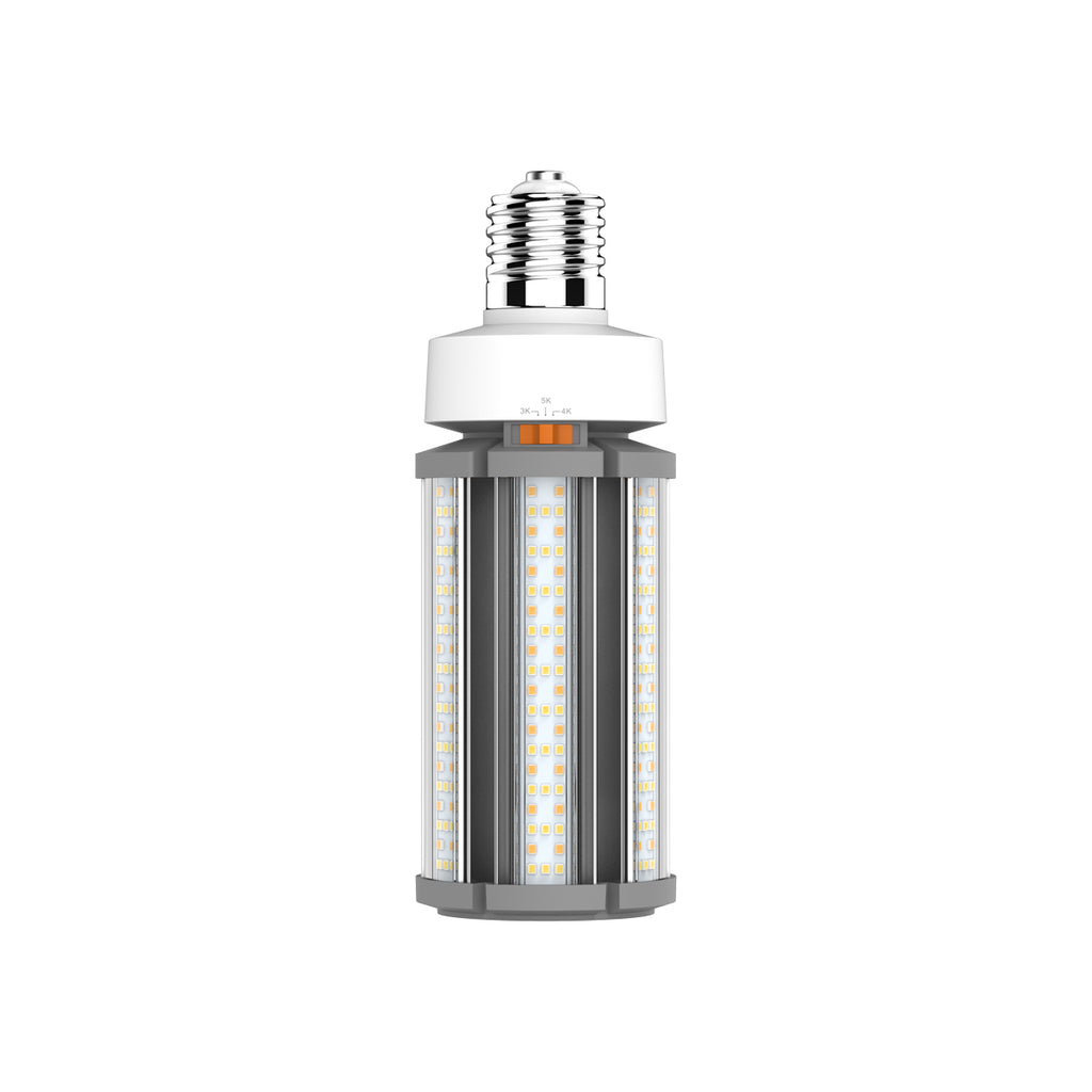 54 Watt LED Color Selectable 277 480V HID Corn Cob E26 Base 3000