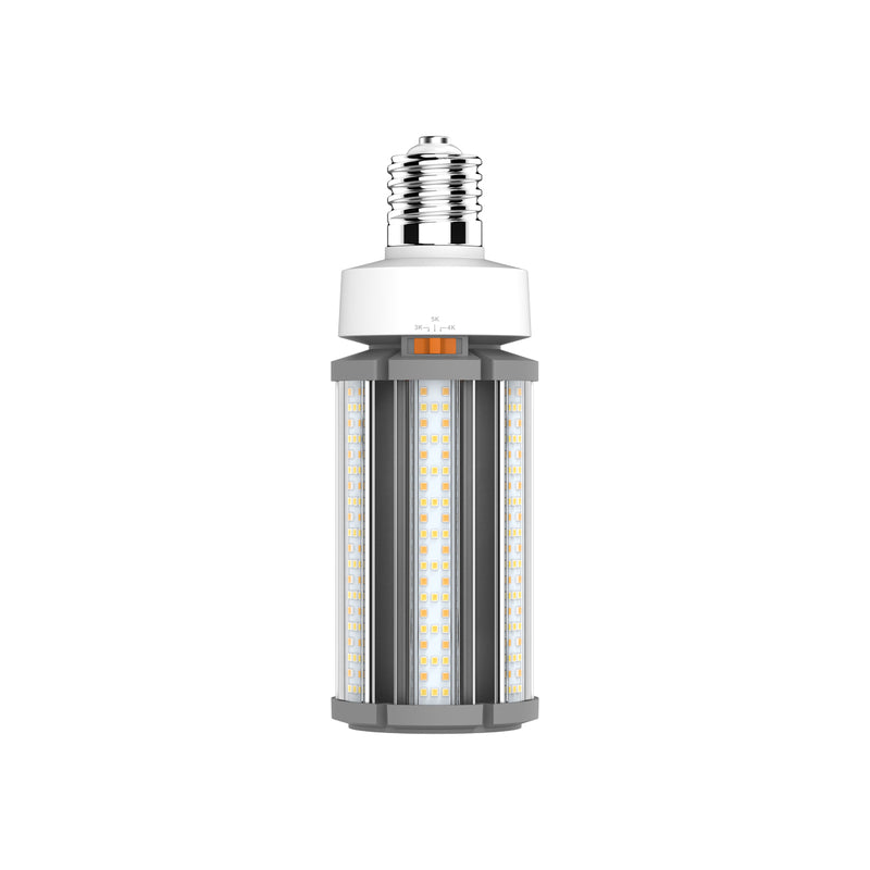 EiKO 54 Watt LED Color Selectable 277-480V HID Corn Cob E26 Base 3000/4000/5000K Selectable  