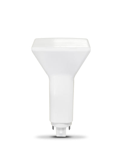 EiKO 8.5 Watt Vertical LED Type A/B Hybrid PL Light Bulb 3500K Bright White  