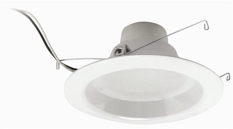 TCP 5 Inch to 6 Inch 12 Watt LED Recessed Downlight Retrofit - E26 Adapter Included 4100K Cool White  