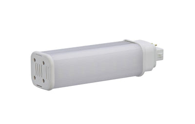 Light Efficient Design 10 Watt LED G24d 2 Pin 120-277V Ballast Bypass PL Lamp 3500K 3500K Bright White  