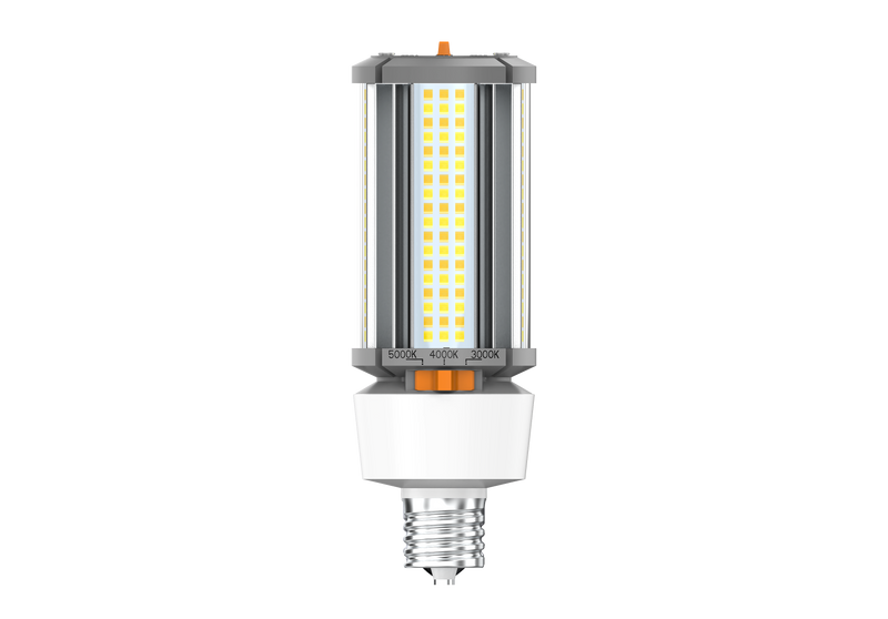 EiKO 12/18/27 Watt LED Wattage and Color Selectable HID Corn Cob EX39 Base 3000/4000/5000K Selectable  