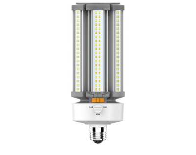 EiKO 27/36/45 Watt LED Wattage and Color Selectable HID Corn Cob E26 Base 3000/4000/5000K Selectable  