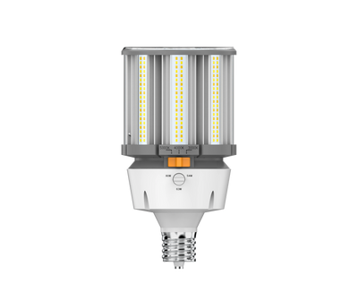 EiKO 54/63/80 Watt LED Wattage and Color Selectable HID Corn Cob EX39 Base 3000/4000/5000K Selectable  