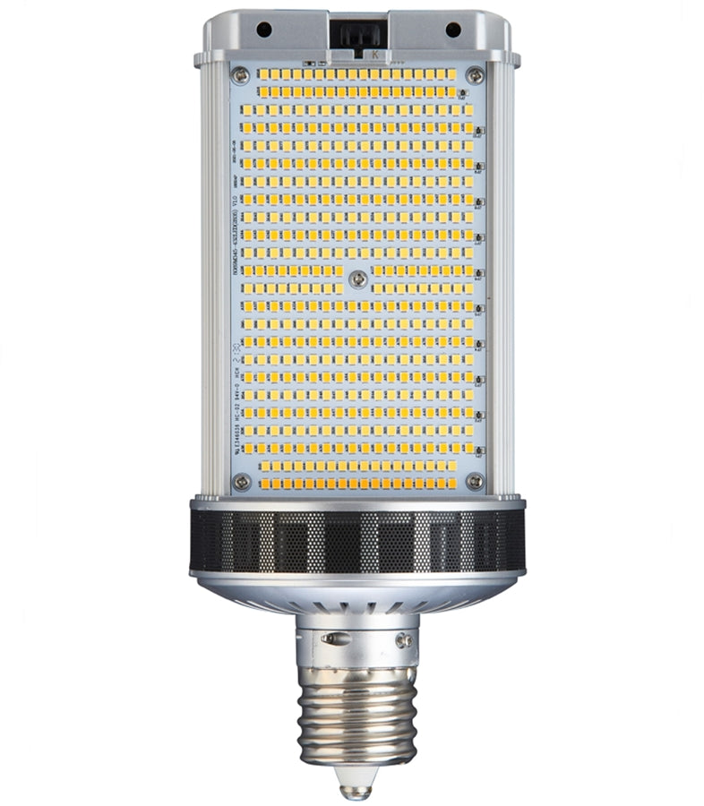 Light Efficient Design 110 Watt EX39 Mogul Base HID Shoebox Wall Pack Retrofit CCT Selectable 30/40/50K Selectable  