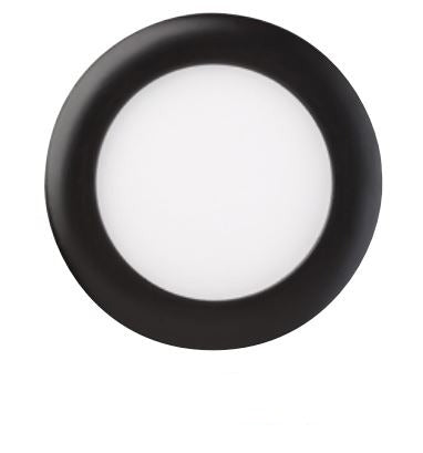 Lithonia Lighting 6 Inch 14 Watt Round Wafer LED Downlight 120V Color Selectable 2700/3000/3500K Selectable Black 