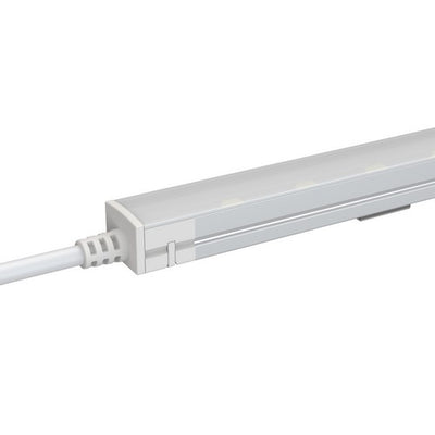 Morris Products 24 Inch 9 Watt LED 12V Linkable Magnetic Base Under Cabinet Light Bar 3000K Warm White White 