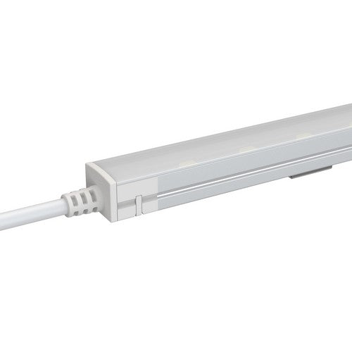 Morris Products 24 Inch 9 Watt LED 12V Linkable Magnetic Base Under Cabinet Light Bar 3000K Warm White White 