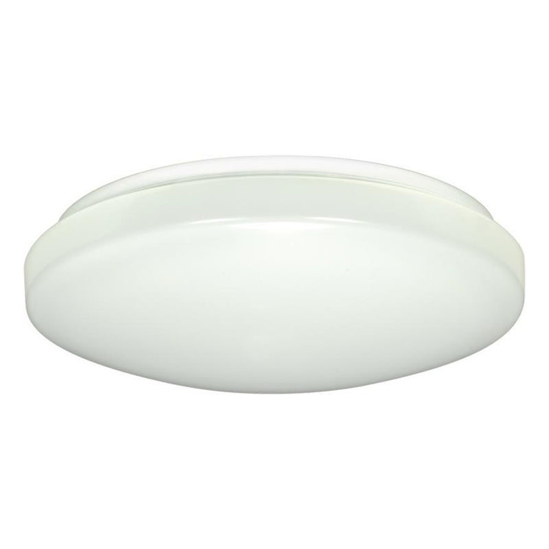 Satco 62-747 NUVO 11 Inch LED Flush Mount With Sensor 3000K Warm White  