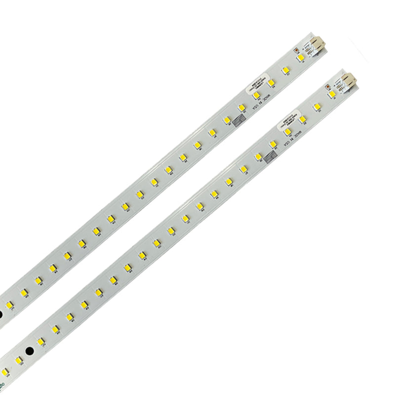 Optilumen 2 Foot 20 Watt DLC Listed 2 Strip LED Troffer Retrofit Kit 4000K Cool White  