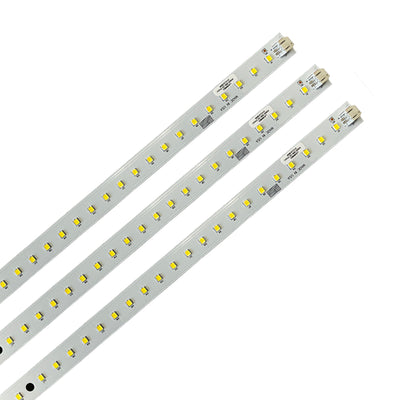 Optilumen 4 Foot 50 Watt DLC Listed 3 Strip LED Light Fixture Retrofit Kit 4000K Cool White  