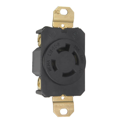 Pass & Seymour Nema L16-20R 20 Amp 480VAC Turnlok Twist Lock Receptacle   