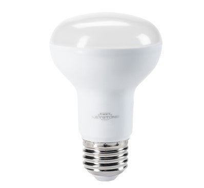 Keystone Technologies 7.5 Watt Essential Series LED Reflector R20 Light Bulb Dimmable 90 CRI Base 120V 2700K Warm White  