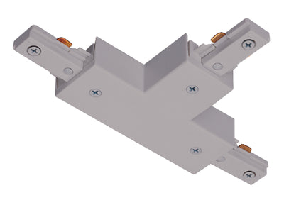 Juno Trac-Lites R25 T-Connector For Track Lighting Silver  