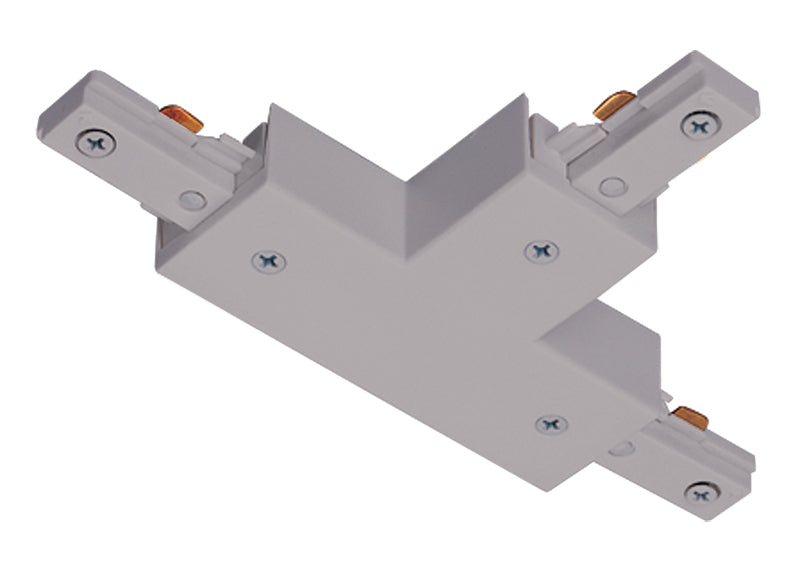 Juno Trac-Lites R25 T-Connector For Track Lighting Silver  