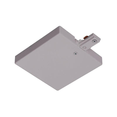 Juno Trac-Lites R36 T-Bar End Feed For Track Lighting Silver  