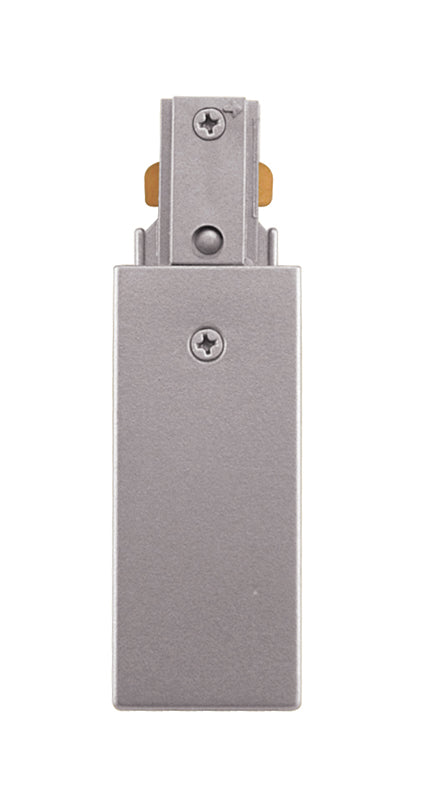 Juno Trac-Lites R38 End Feed Connector For Track Lighting Silver  