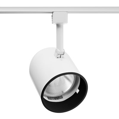 Juno Trac-Lites Round Back Cylinder Series BR30/PAR30L LED Track Light Head White  