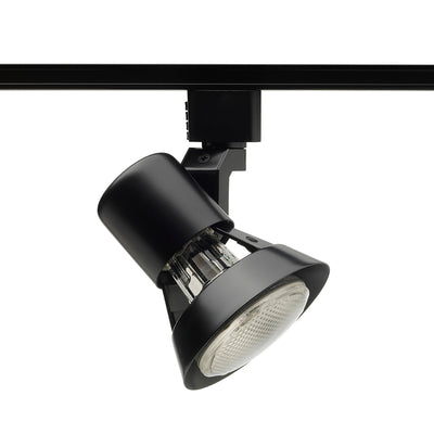 Juno Trac-Lites Flared Gimbal Series PAR20 LED Track Light Head Black  