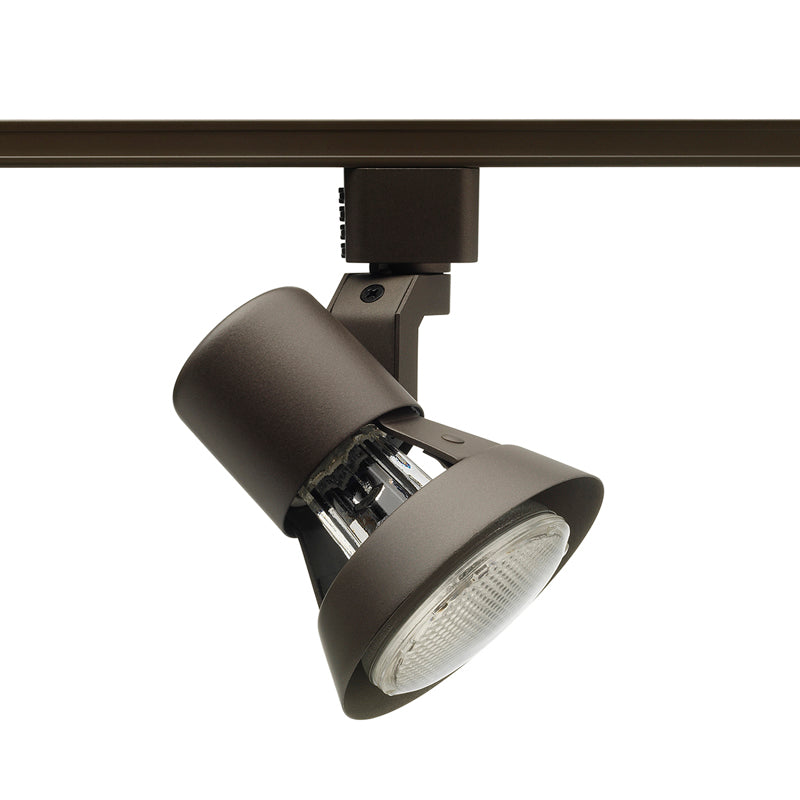 Juno Trac-Lites Flared Gimbal Series PAR20 LED Track Light Head Bronze  