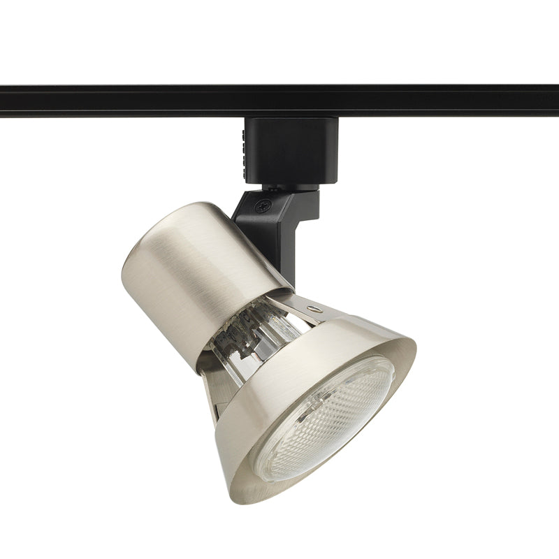 Juno Trac-Lites Flared Gimbal Series PAR20 LED Track Light Head Chrome  