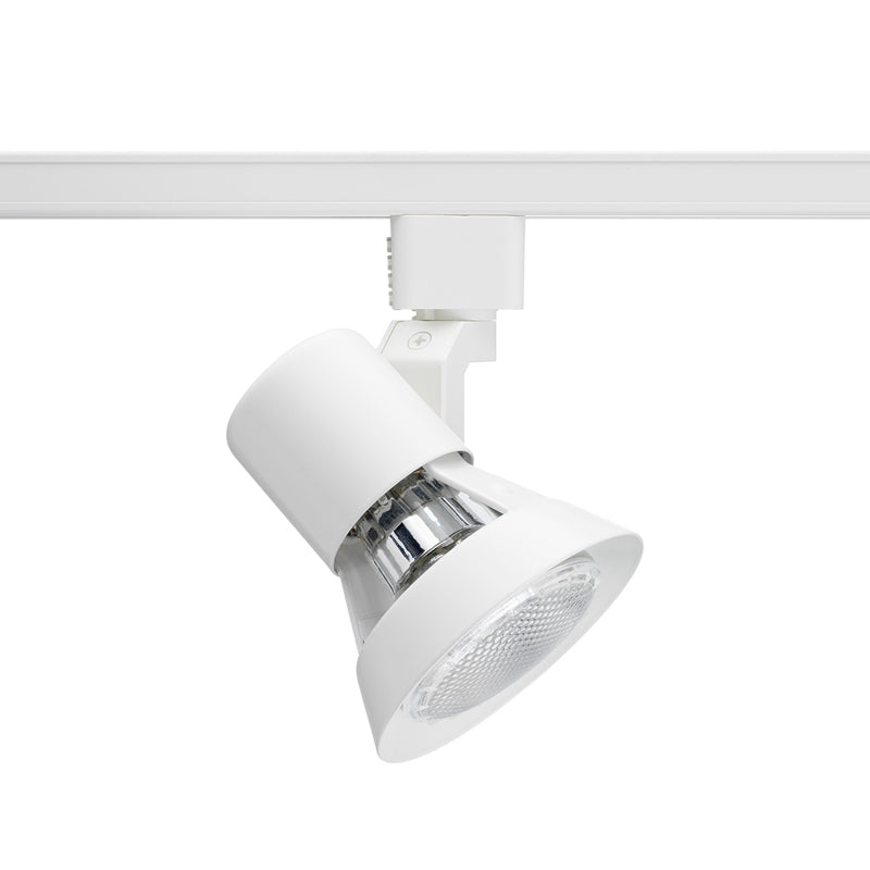 Juno Trac-Lites Flared Gimbal Series PAR20 LED Track Light Head White  