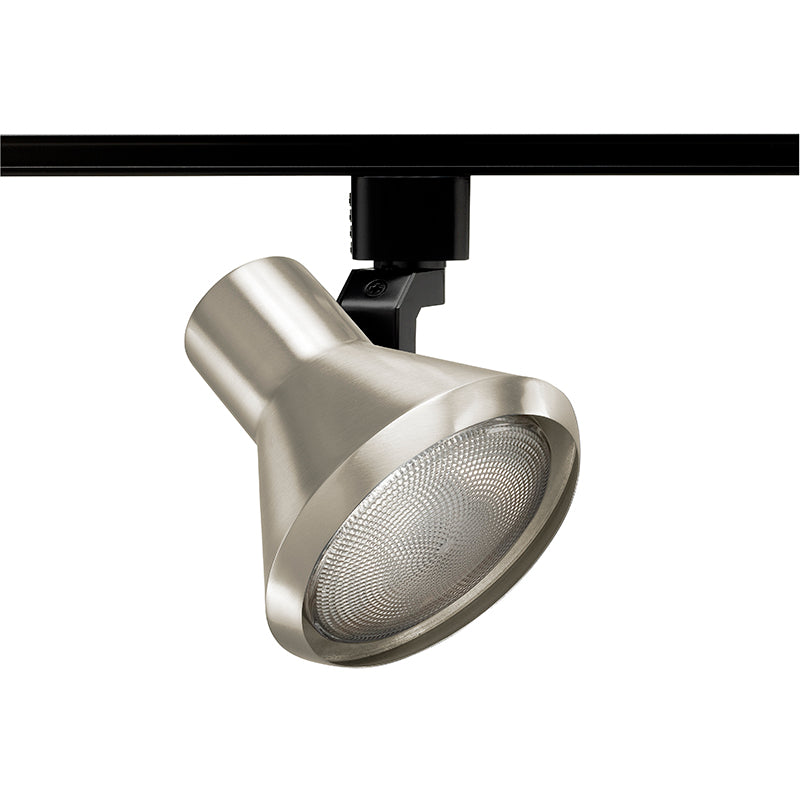 Juno Trac-Lites Flared Step Series PAR38 LED Track Light Head Chrome  