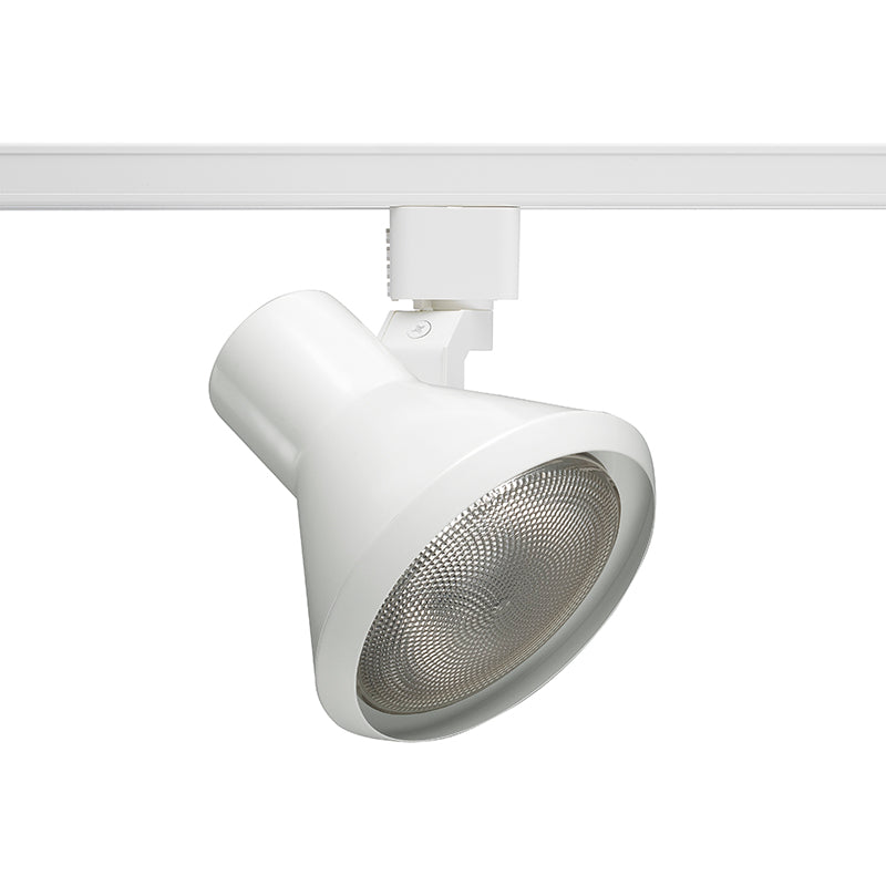 Juno Trac-Lites Flared Step Series PAR38 LED Track Light Head White  