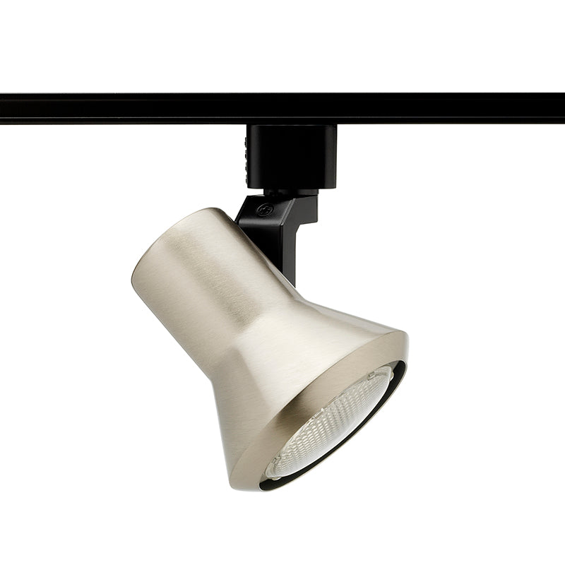 Juno Trac-Lites Flared Step Series PAR20 LED Track Light Head Chrome  