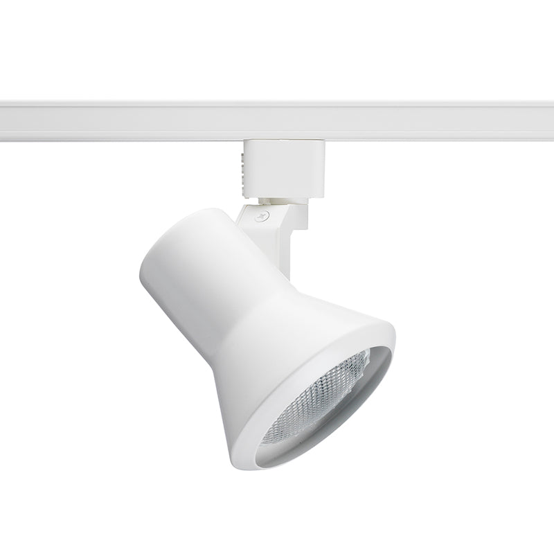 Juno Trac-Lites Flared Step Series PAR20 LED Track Light Head White  