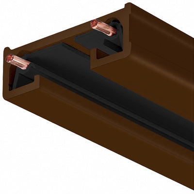 Juno Trac-Lites R 6FT 6 Foot 120 Volt Tracking Lighting Section Bronze 6 Foot 