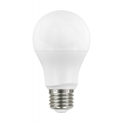 Satco 8 Watt LED A19 60 Watt Replacement Dusk-To-Dawn Bulb 2700K 2700K Warm White  