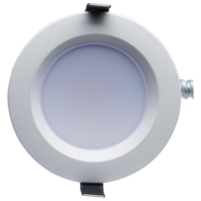 Satco 4 Inch 12 Watt LED New Construction Commercial Downlight 2700/3000/3500/4000/5000K   