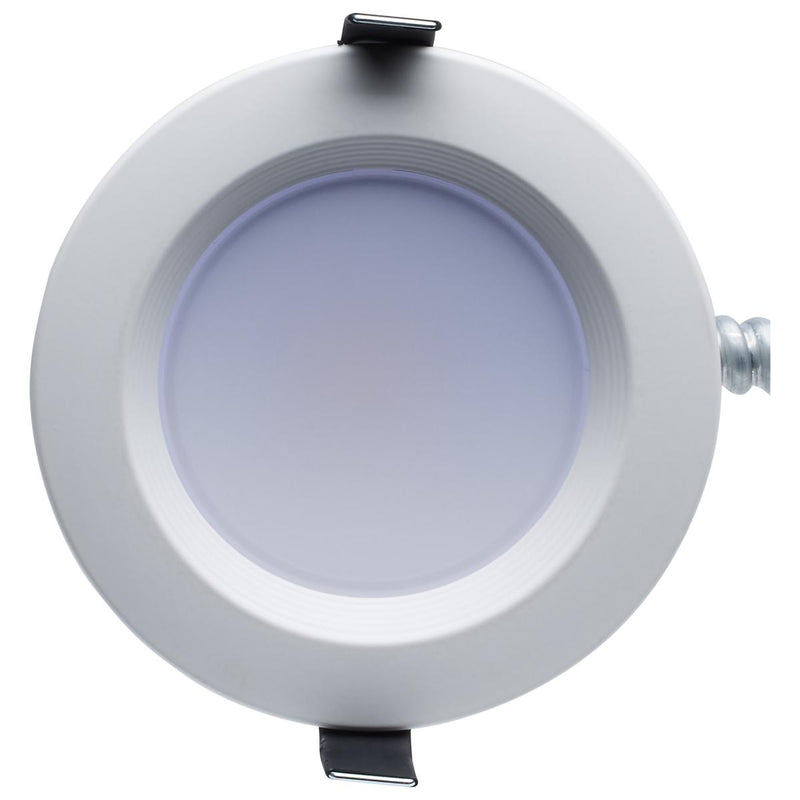 Satco 4 Inch 12 Watt LED New Construction Commercial Downlight 2700/3000/3500/4000/5000K   