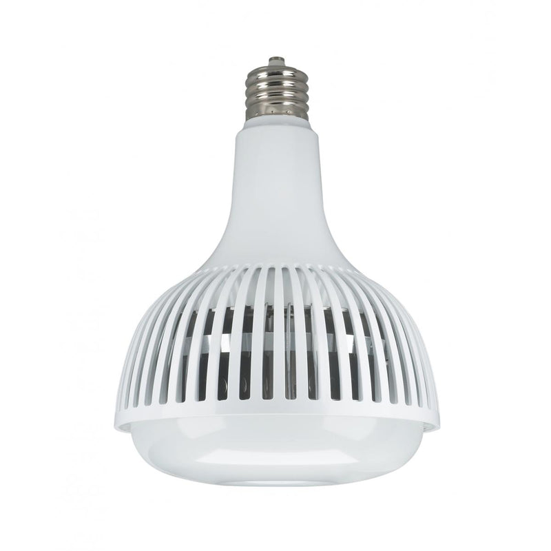 Satco 80 Watt LED High Bay or Low Bay Retrofit Bulb 120-277V EX39 Mogul Base 4000K Cool White  