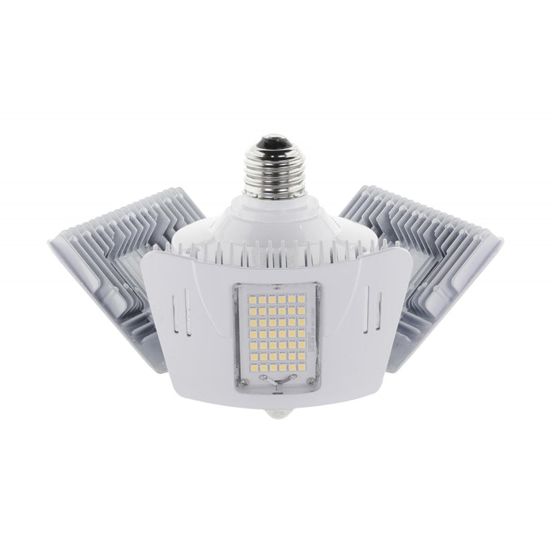 Satco 60 Watt 5880 Lumens LED Multi-Beam with Motion Sensor 100-277V Utility Light 4000K 4000K Cool White  