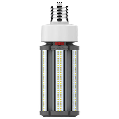 Satco 54 Watt LED High Voltage Corn Cob EX39 277-480V 3000/4000/5000K Selectable  