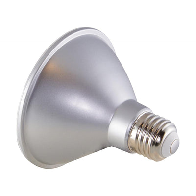 Satco 13 Watt 1000 Lumen 25 Degree Beam Dimmable LED PAR30 Short Neck Narrow Flood Light Bulb 90 CRI 120V   