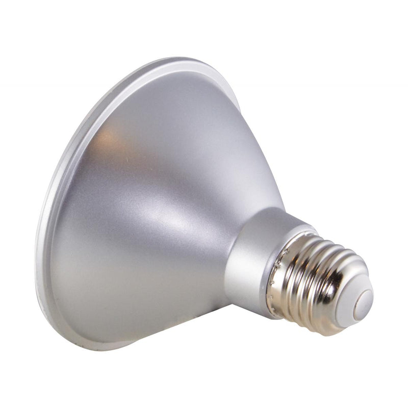 Satco 13 Watt 1000 Lumen 60 Degree Beam Dimmable LED PAR30 Short Neck Wide Flood Light Bulb 90 CRI 120V   