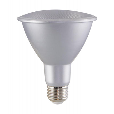 Satco 13 Watt 1000 Lumen 40 Degree Beam Dimmable LED PAR30 Long Neck Flood Light Bulb 90 CRI 120V   