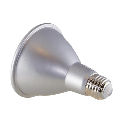 Satco 13 Watt 1000 Lumen 60 Degree Beam Dimmable LED PAR30 Long Neck Wide Flood Light Bulb 90 CRI 120V   